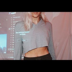 BANANA REPUBLIC CROP SWEATER